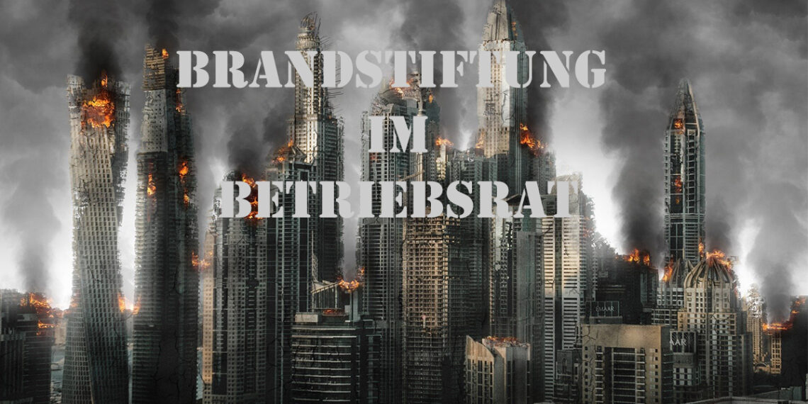 Brandstiftung im Betriebsrat!